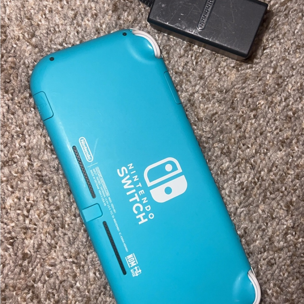 Nintendo switch teal, used like three times.